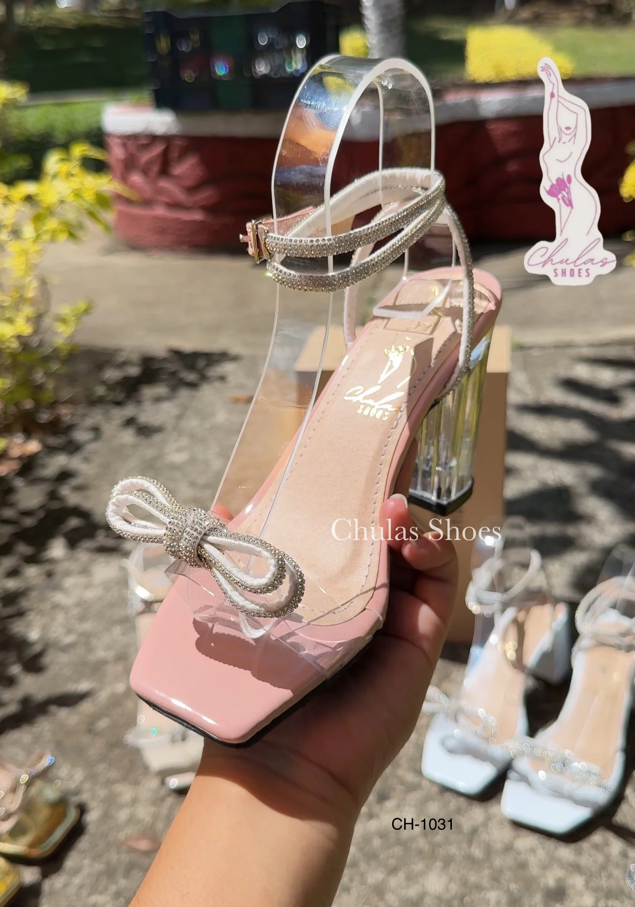 Crystal Glam Plateado